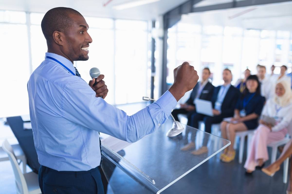 Speaker in Conference